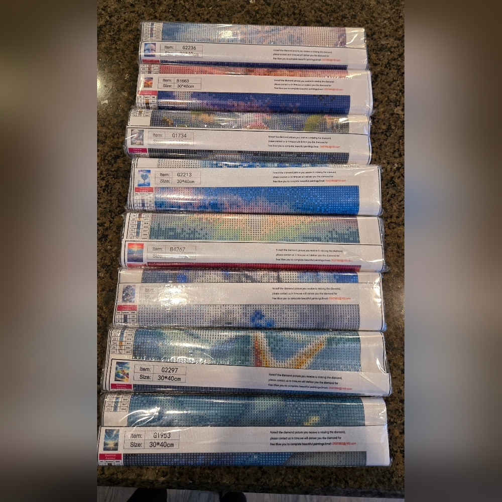 Bundle of Counted Cross Stitch- NEW
